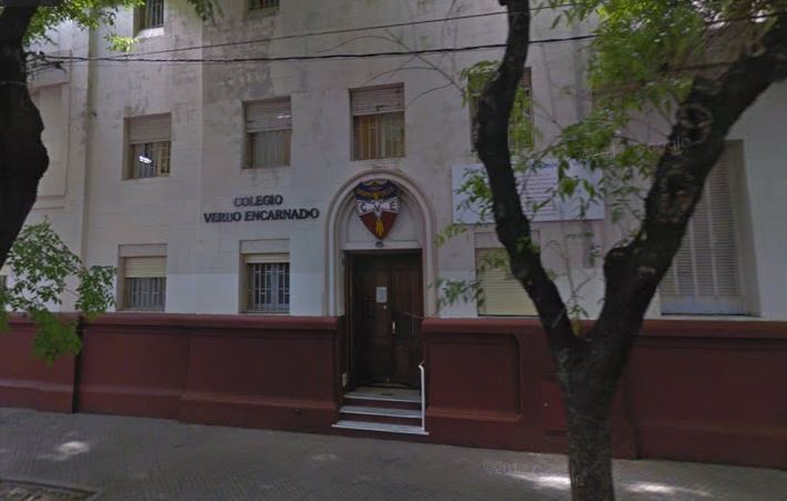 El colegio Verbo Encarnado, escenario de una nueva falsa alarma.