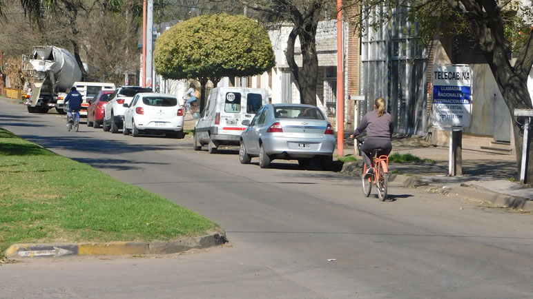 Los ciclistas pretenden circular tranquilos por Ovidio Lagos.