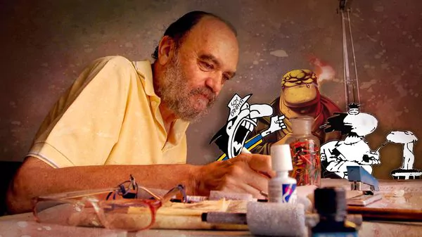 Ya diez años del fallecimiento de Roberto "El Negro" Fontanarrosa.