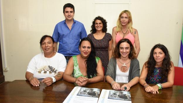 Durante la presentación del Registro Único de Aspirantes para personas trans.