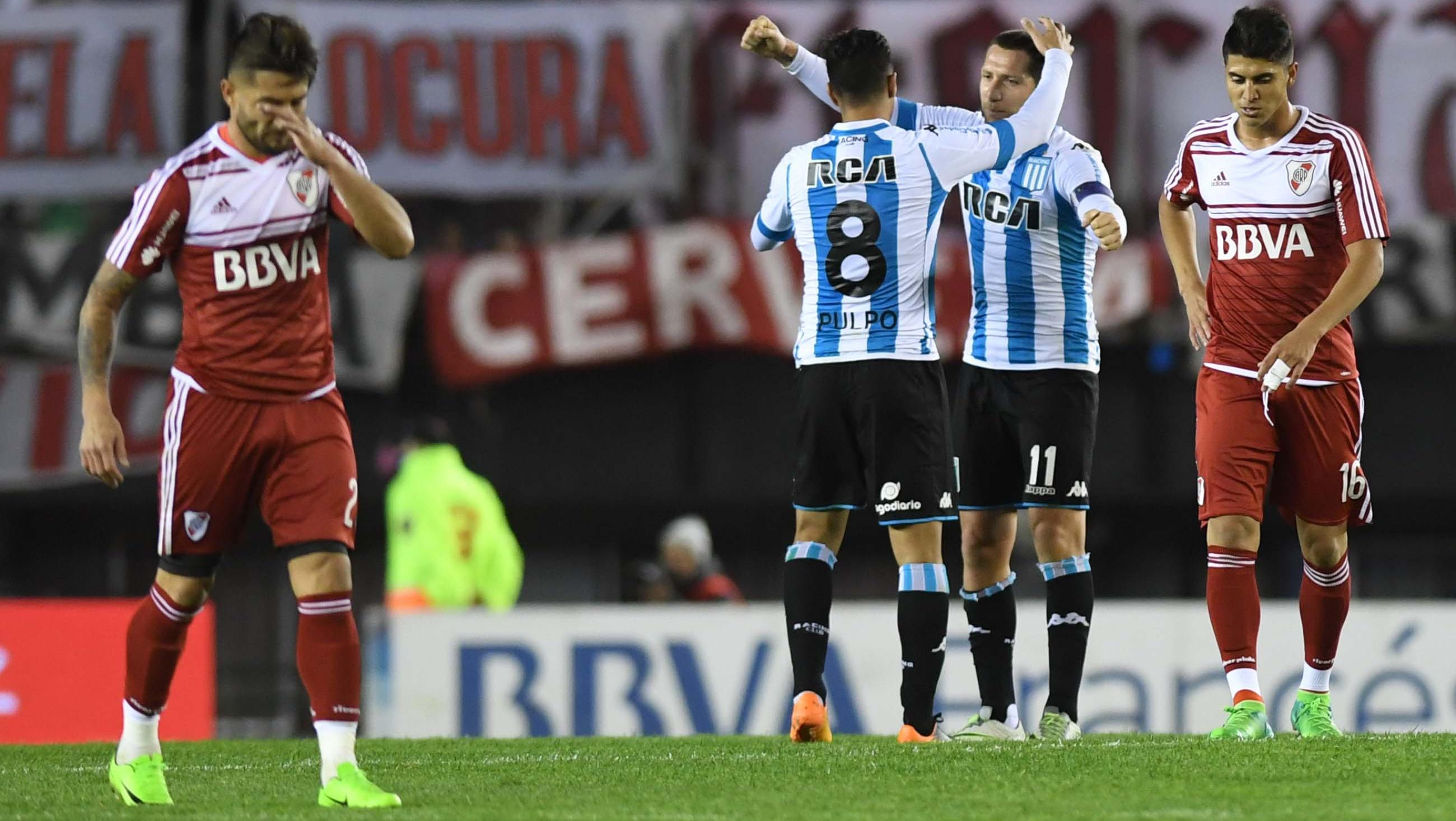 River perdió con Racing y se bajó de la lucha por el título