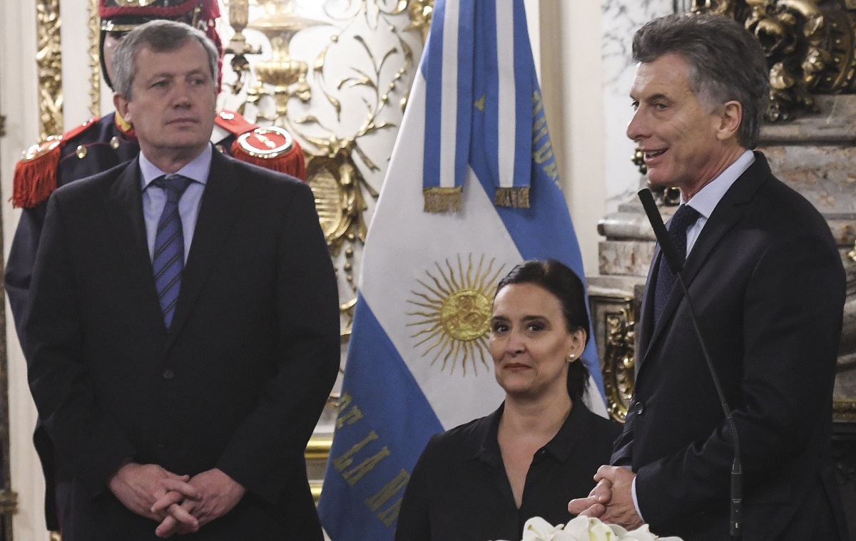 Macri disparó contra Recalde en la asunción del canciller Faurie. 