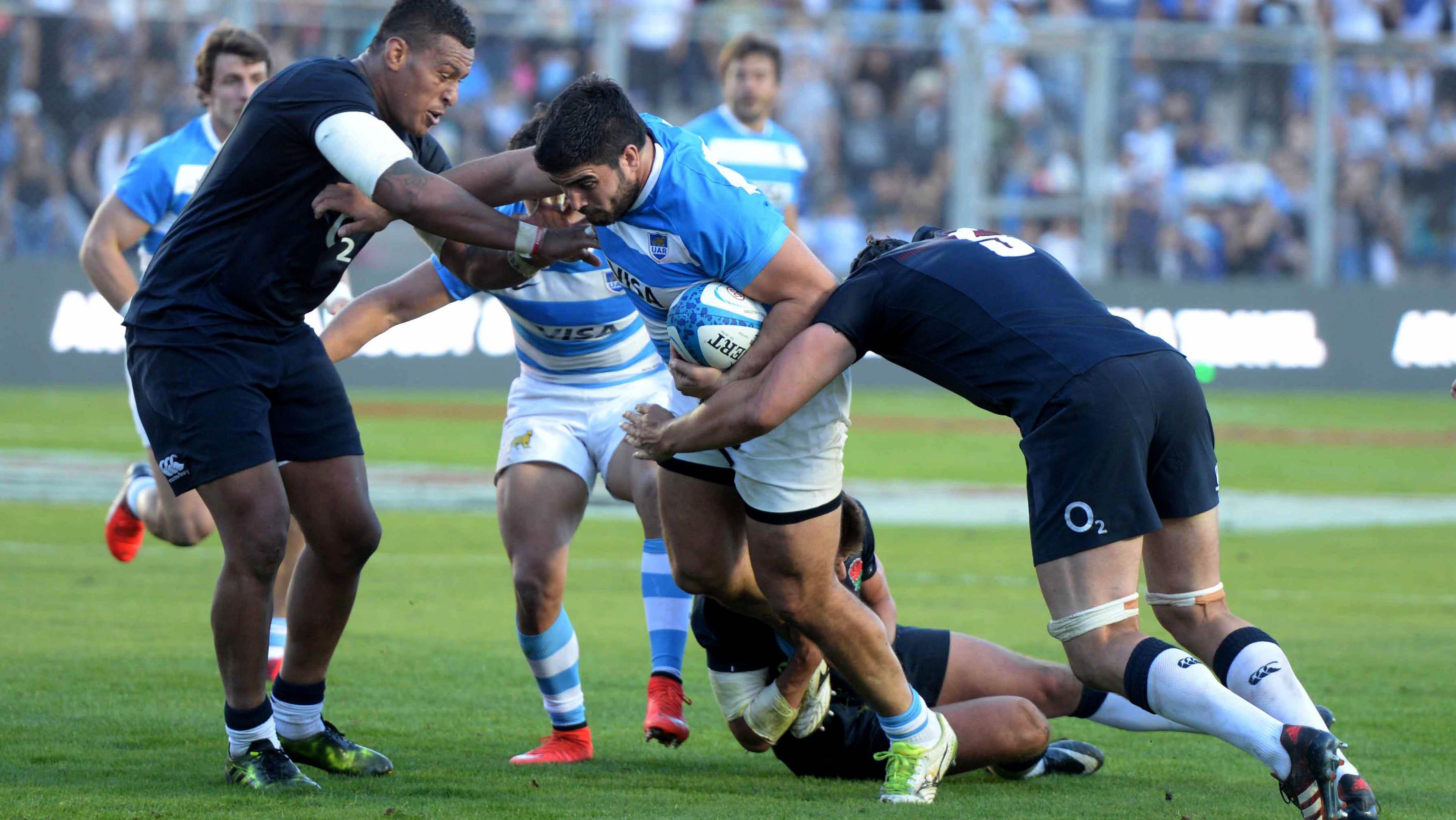 Los Pumas perdieron ante Inglaterra en San Juan
