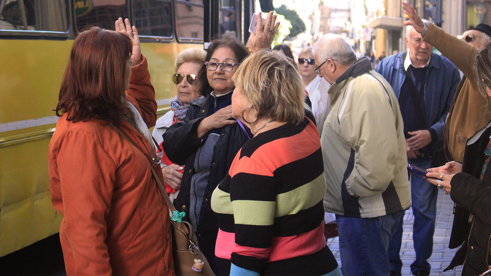 Controles en el microcentro para terminar con los embotellamientos