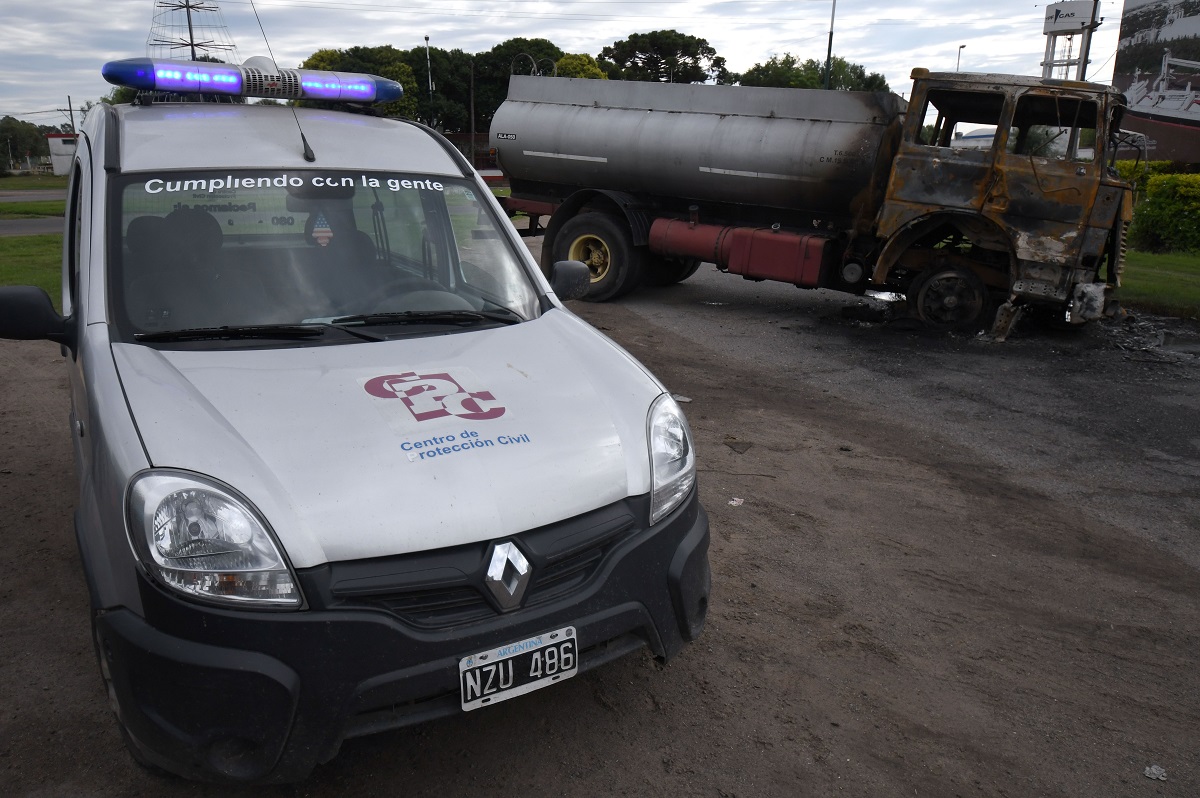 El control de alcoholemia realizado al camionero dio positivo