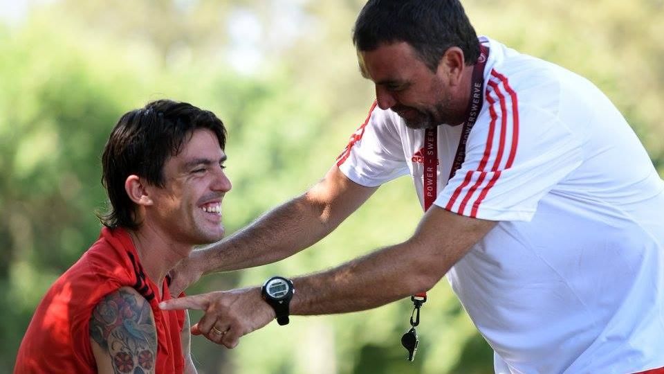 Formica y Osella en la pretemporada. (Foto: NOB Oficial)