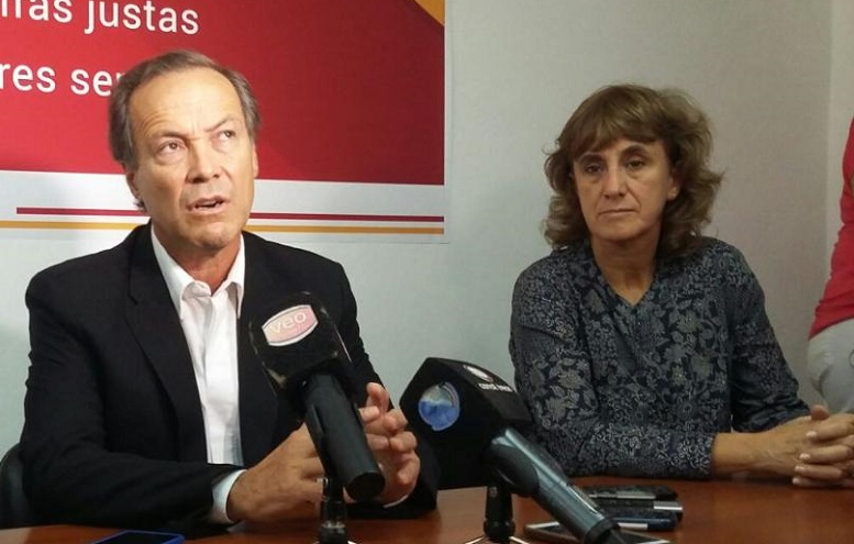 Los diputados socialistas expulsados del oficialismo.