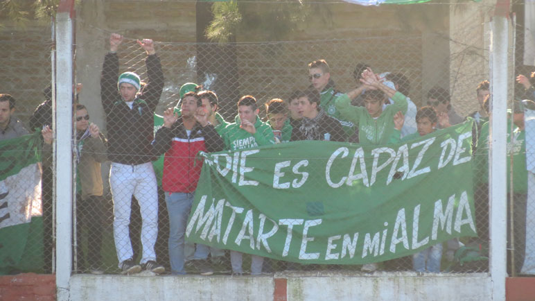 La hinchada del Pulgón quiere gritar campeón. 