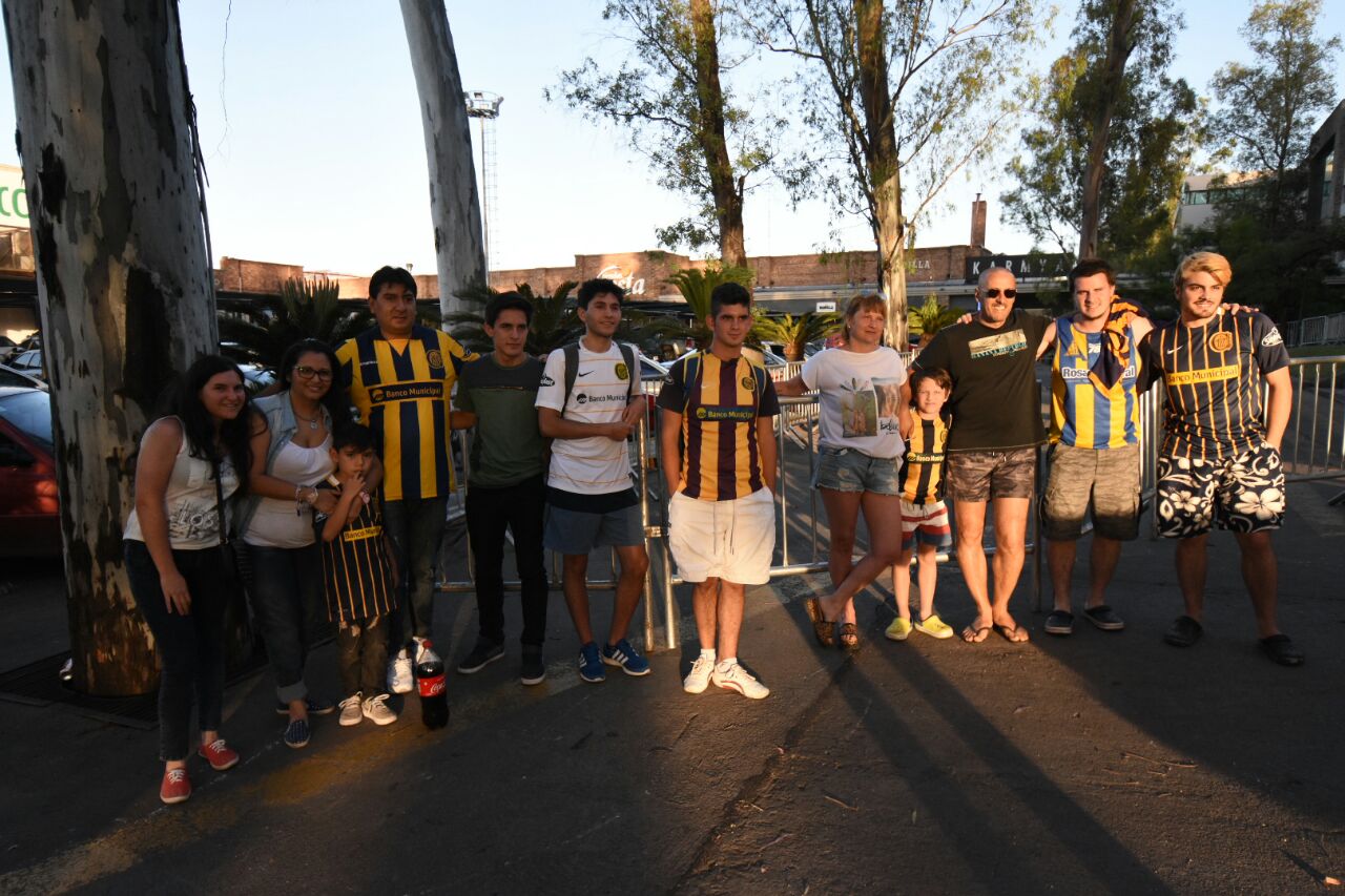 Central llegó a Córdoba para la final de la Copa Argentina (Juan José García)