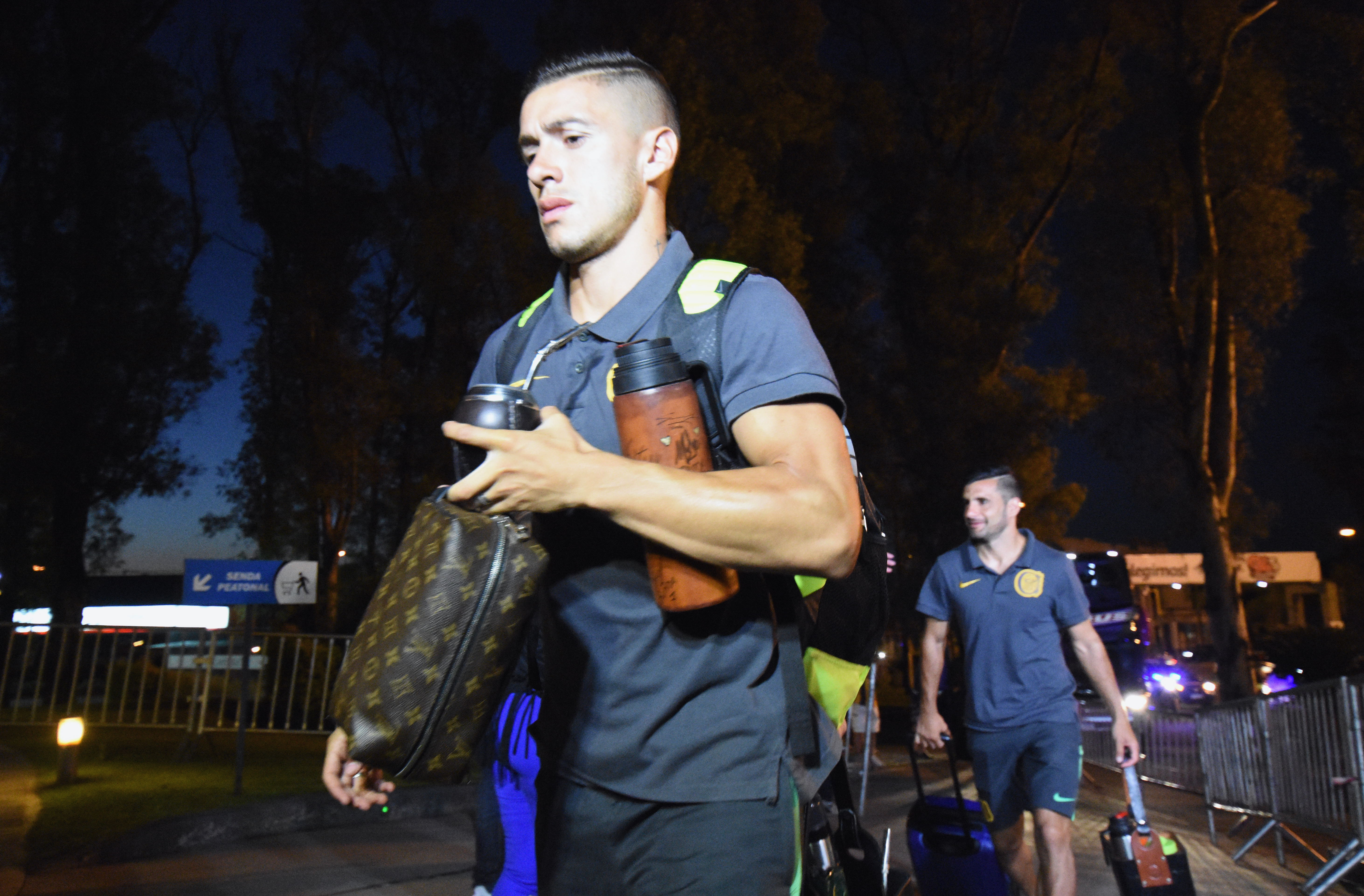 Central llegó a Córdoba para la final de la Copa Argentina (Juan José García)