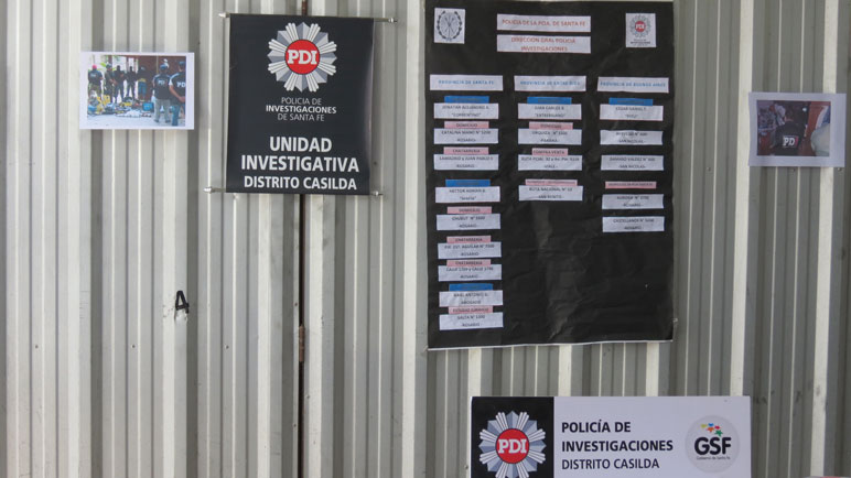 Información de las fuerzas que trabajaron en los operativos. 