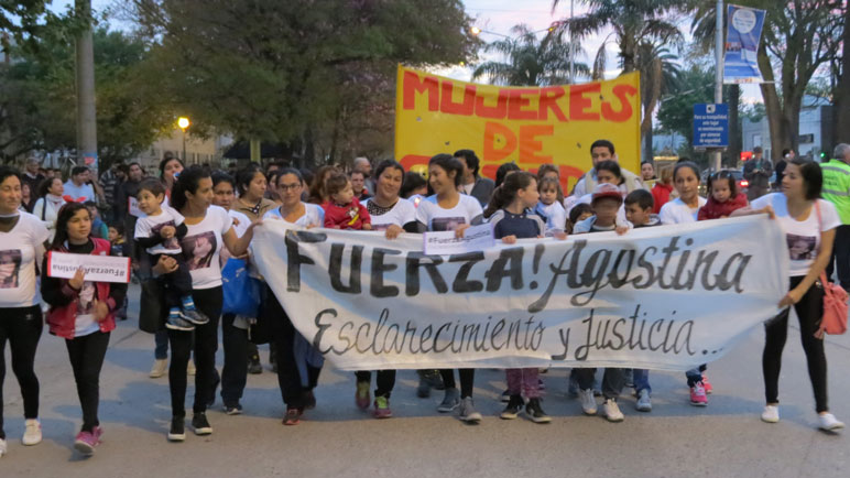 La primera marcha realizada el 6 de octubre.