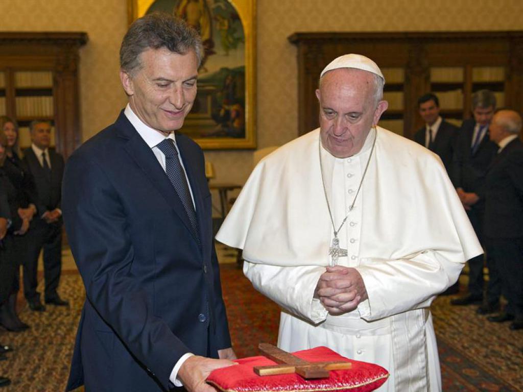 El Papa recibirá a Macri el 15 de octubre