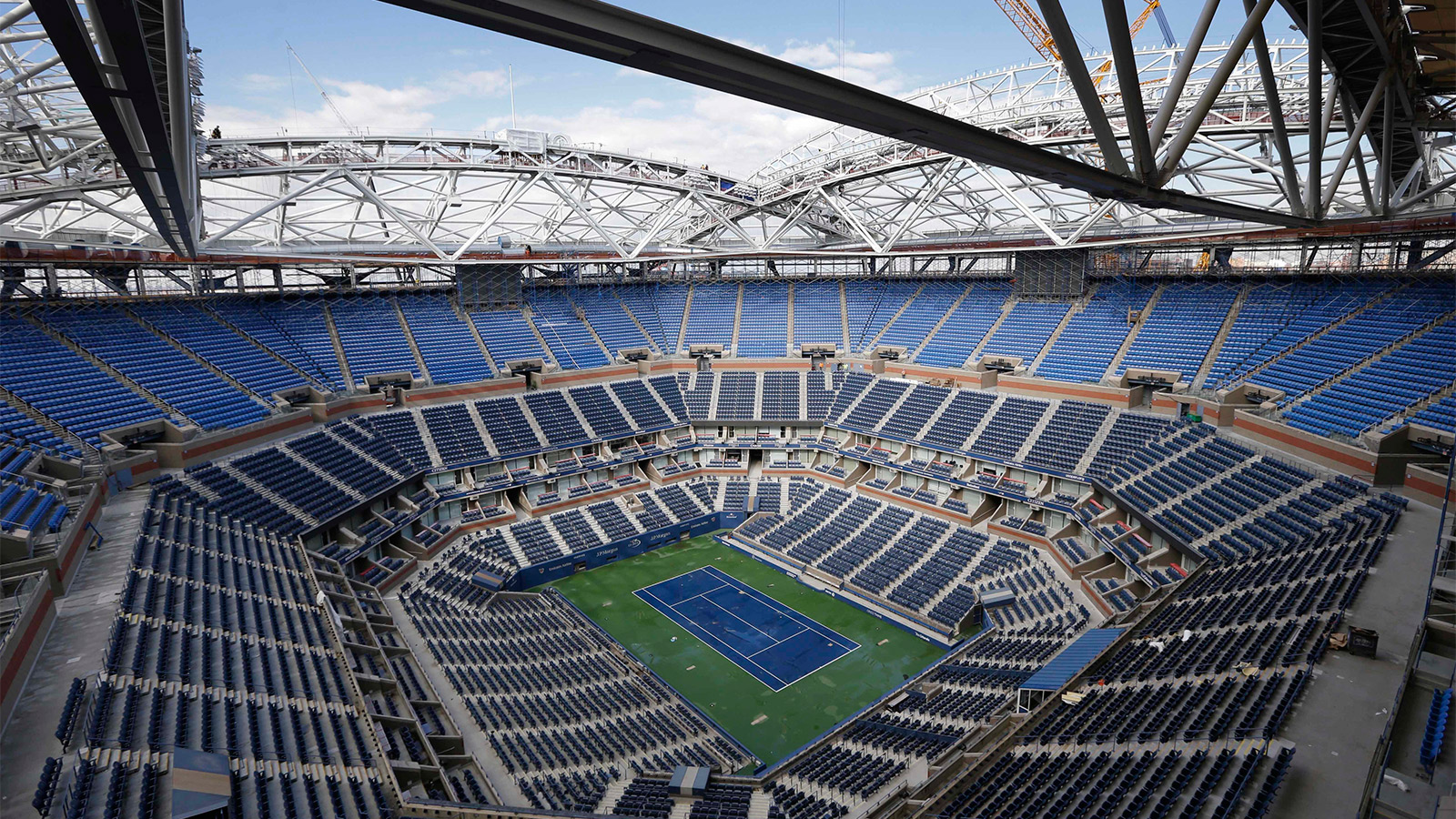 El US Open 2016 llega con techo retráctil en su cancha central