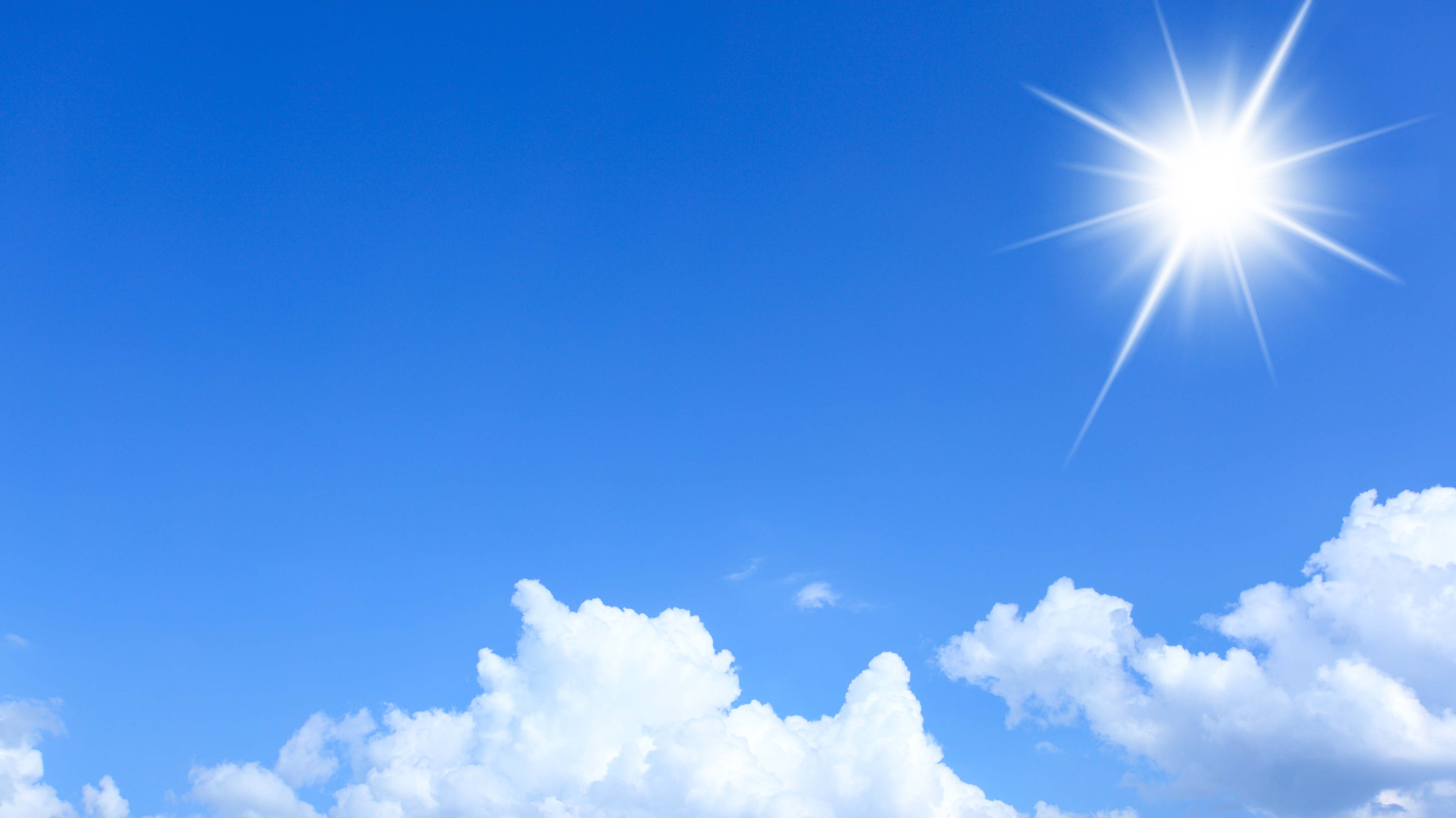 Hay sol. Y es una buena noticia.