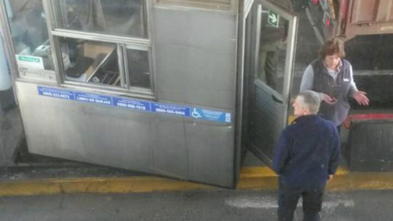 La cabina fue corrida unos 50 centímetros. Foto FM Dale