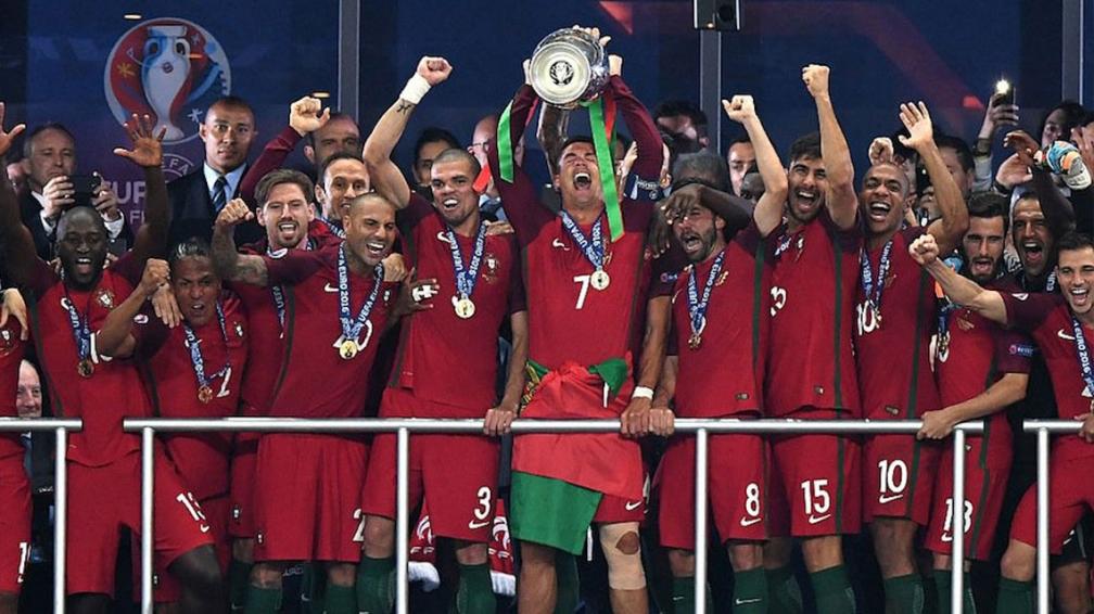 Portugal levantó la Eurocopa
