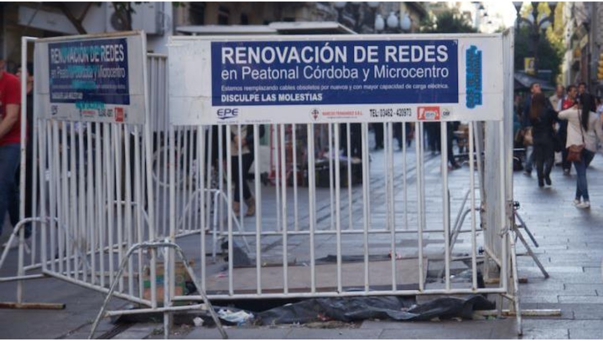 La EPE promete poner segunda con las obras de la peatonal