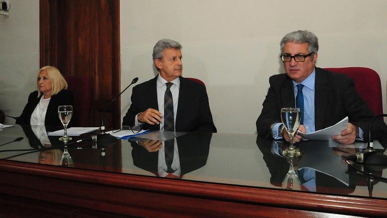 Los jueces que emitieron su veredicto en la causa Cambiaso - Pereyra Rossi.