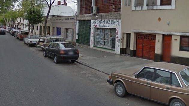 La cuadra donde se desencadenó el tiroteo mortal.