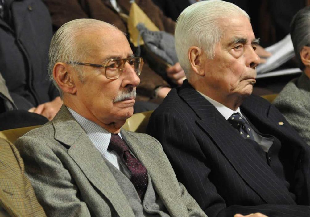 2010. Juicio donde juzgan a Videla y Menéndez (Télam)