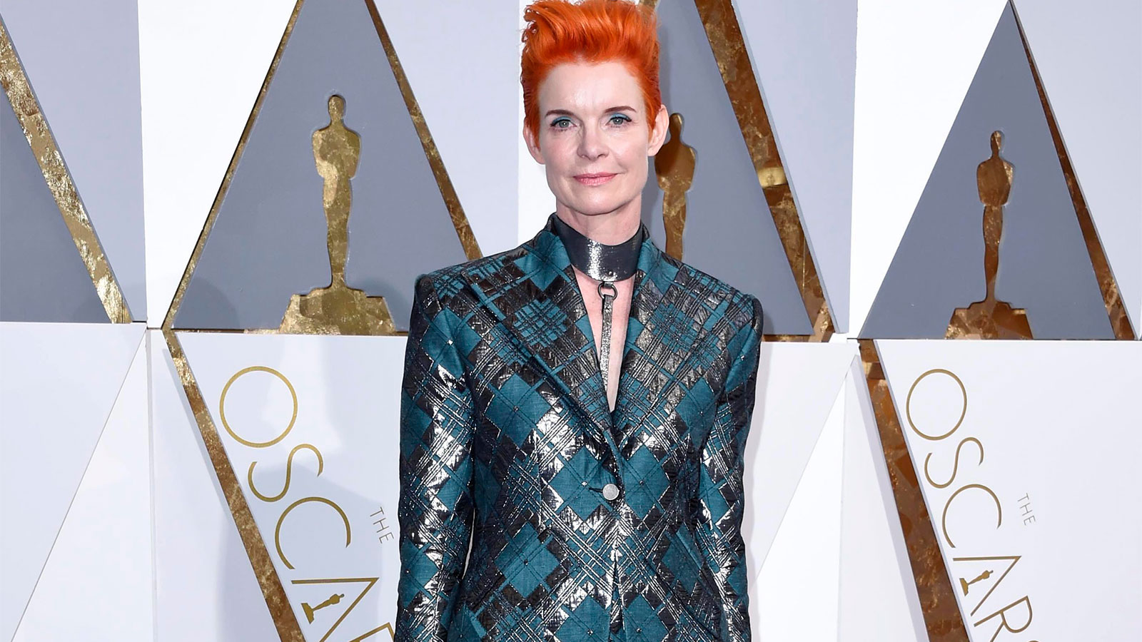 La diseñadora de vestuario Sandy Powell 