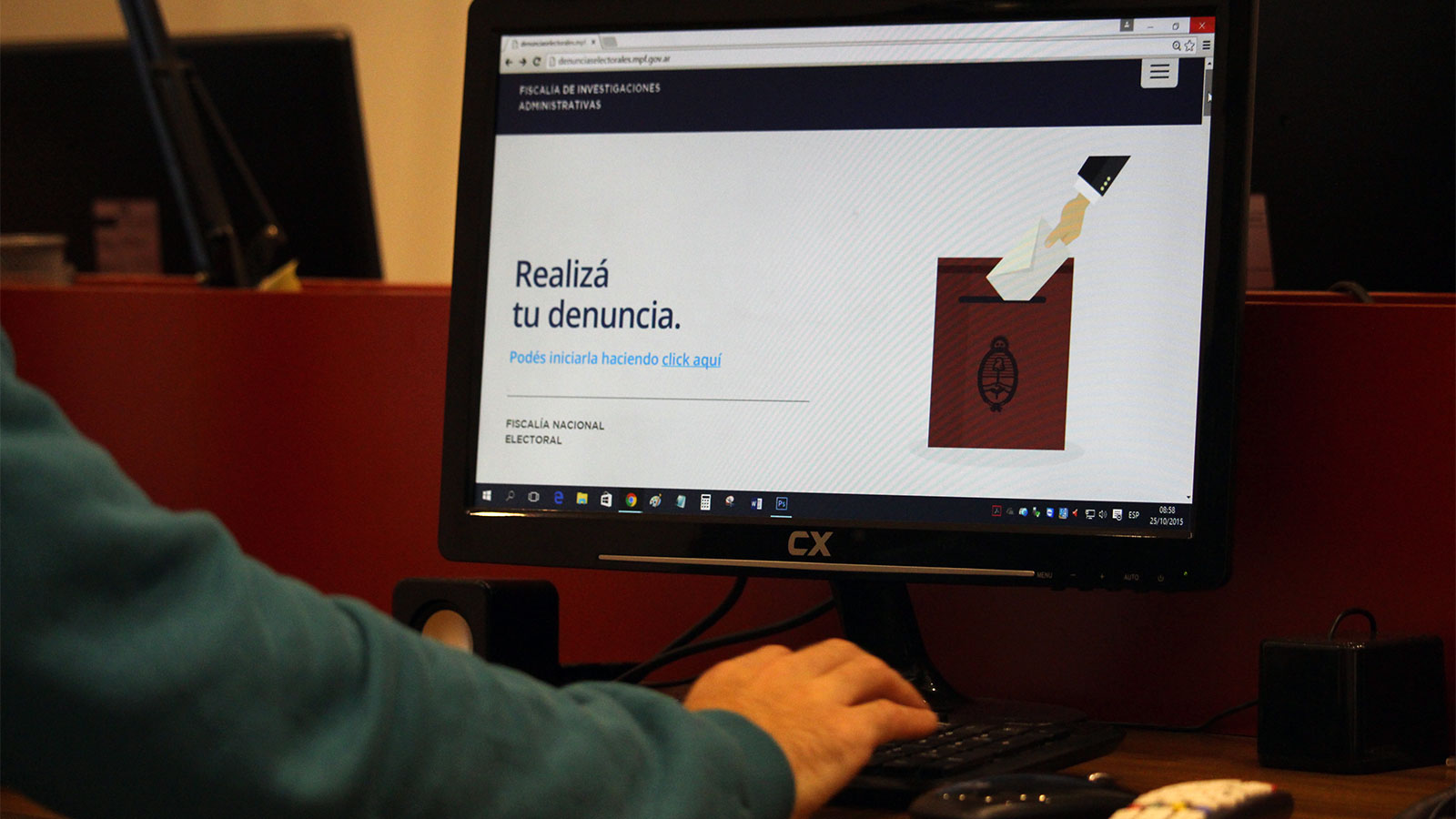 Los votantes podrán denunciar irregularidades a través de la web.