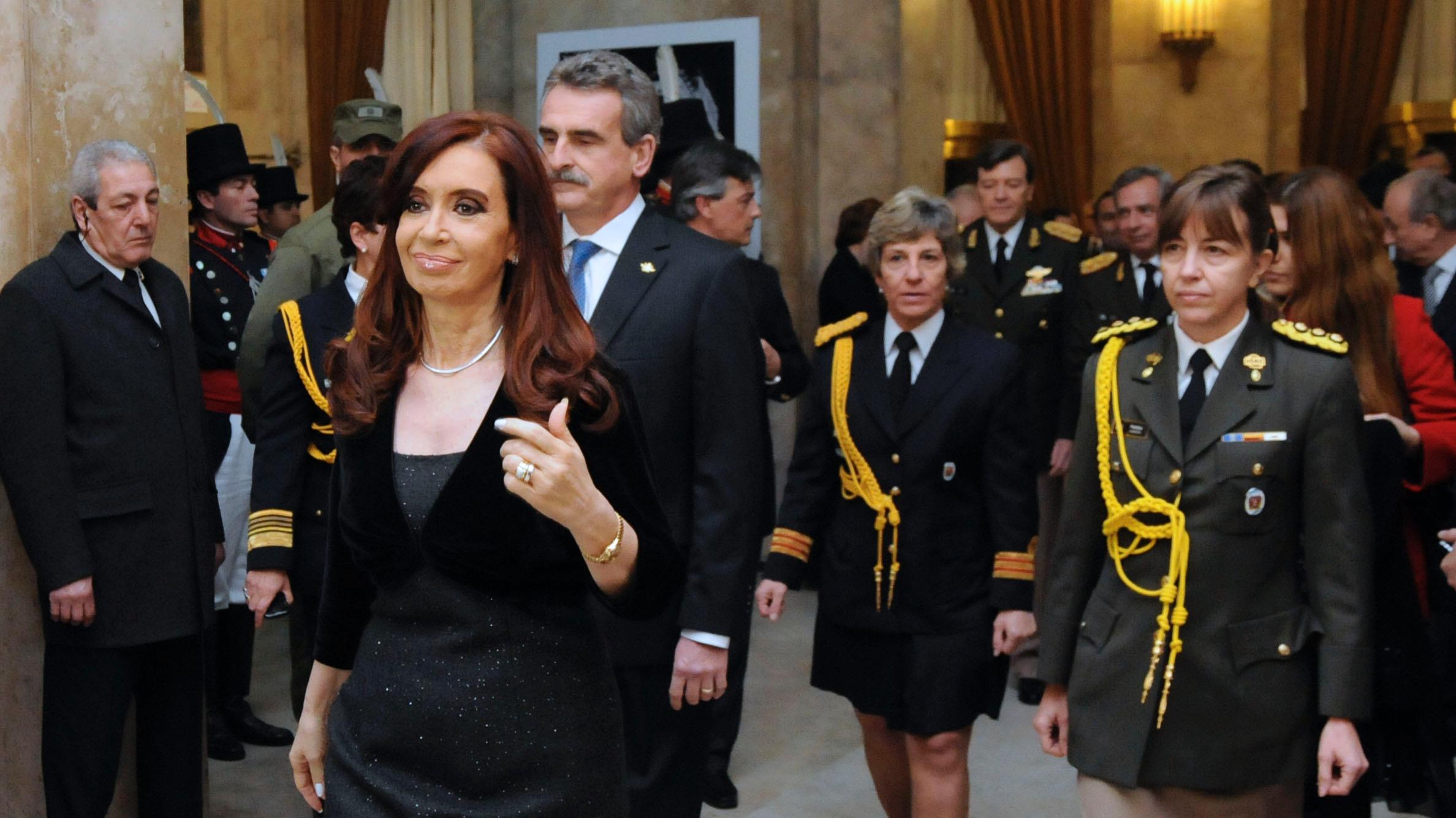La edecana de Cristina, María Isabel Pansa, ahora será elevada al rango de generala