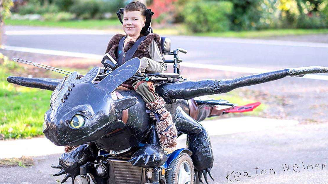Keaton Welmer no tendrá un Halloween más sin disfraz