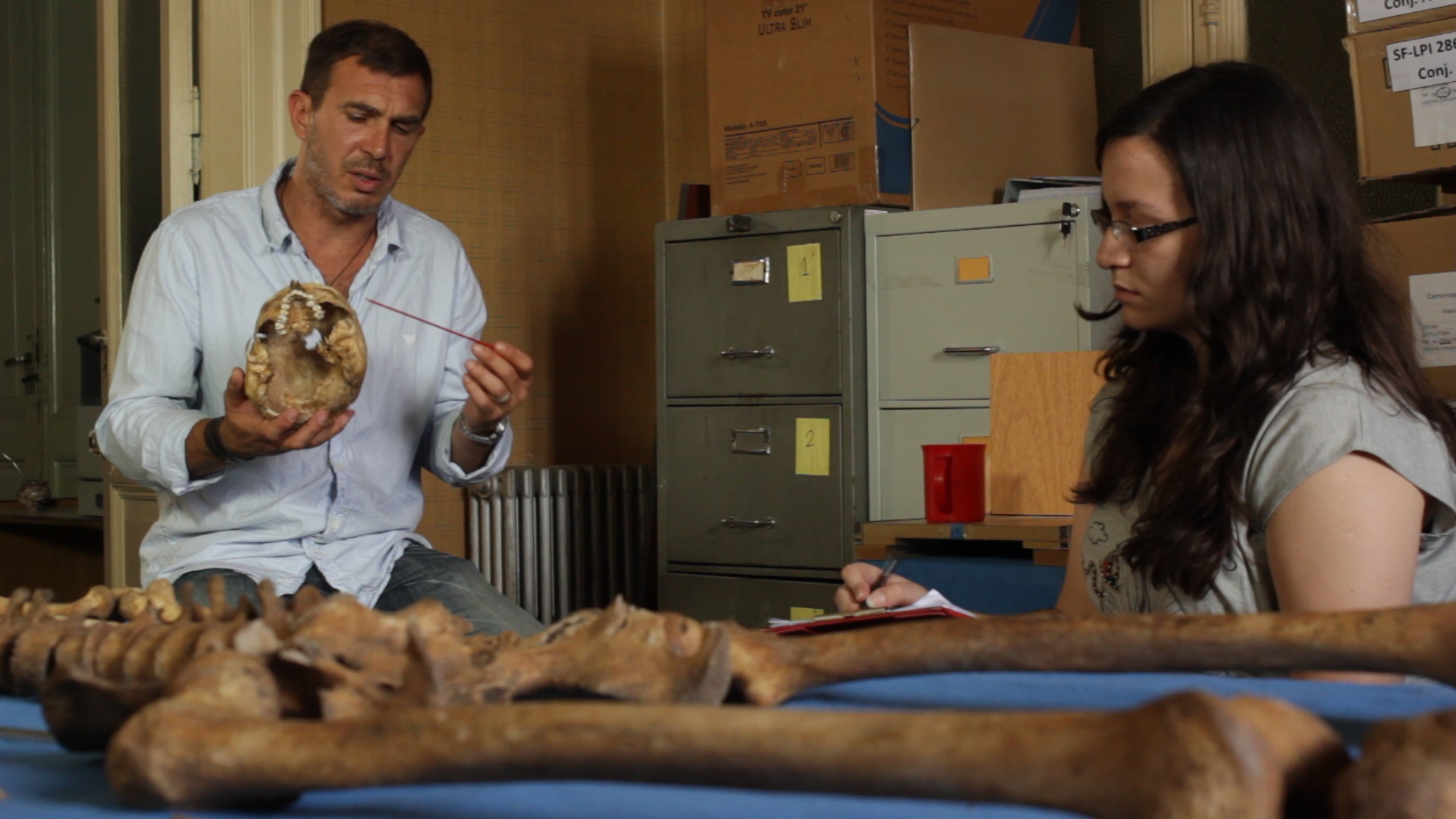 Imagen tomada del documental "Ábaco 211". 