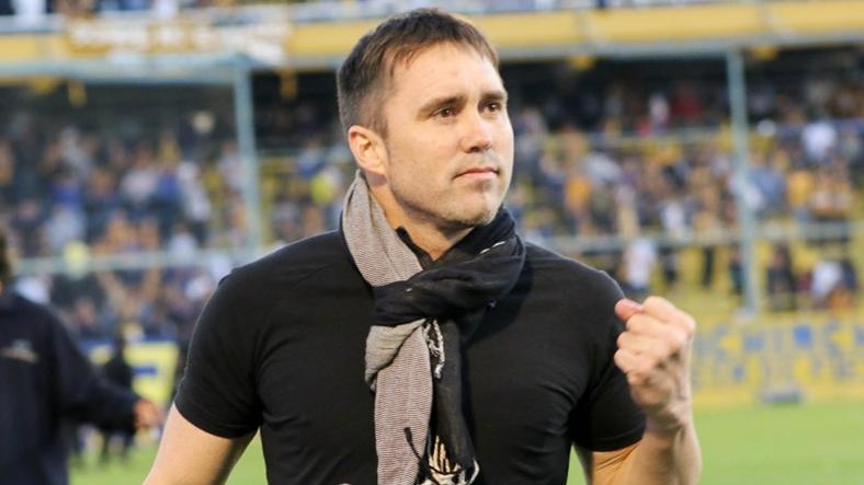 Eduardo Coudet se mostró conforme con el rendimiento de su equipo.