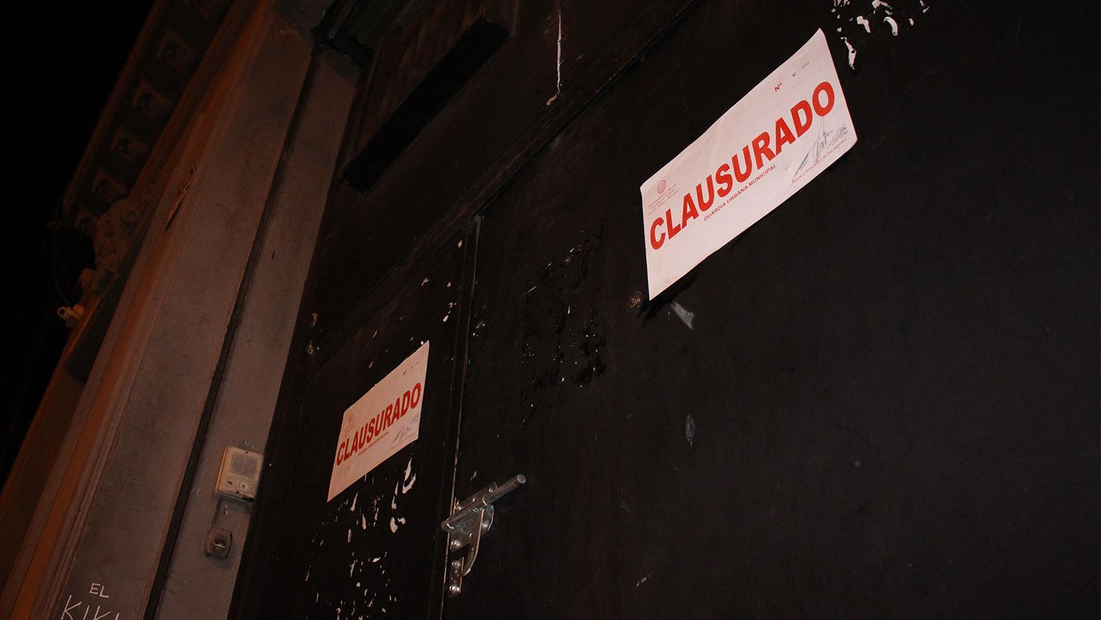 El bar La Tienda fue clausurado luego de la aparición del cuerpo sin vida de Gerardo.