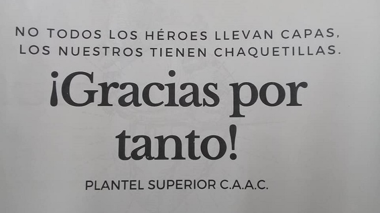Y el mensaje más importante.