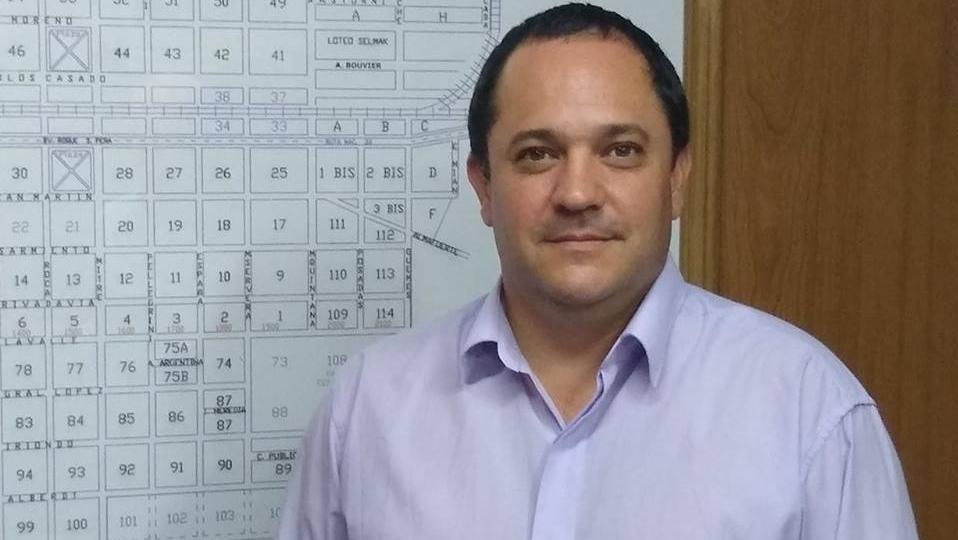 Lucas Lesgart, presidente comunal de Chabás.