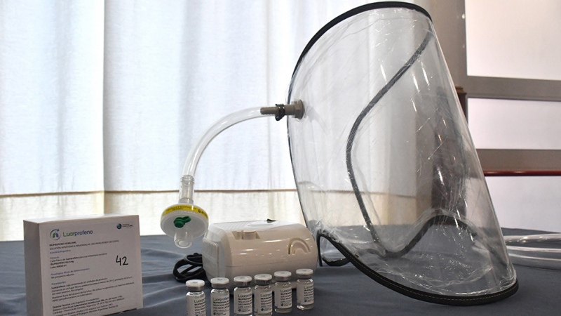 Las ampollas de ibuprofeno de sodio.