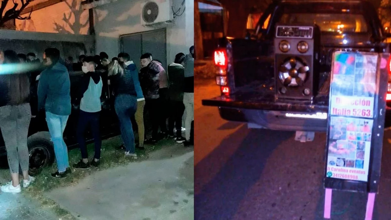 Desbaratan una fiesta clandestina en zona sur: 60 personas demoradas