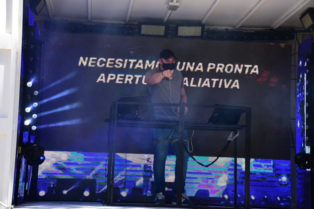 La expresión sectorial apeló a sus recursos para hacerse visible.
