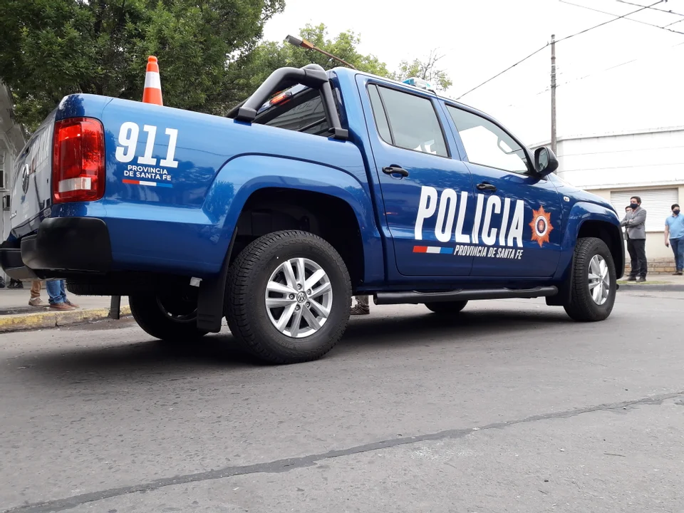 Cinco nuevos móviles policiales de última generación para la ciudad de Casilda. Foto: Gaspar Dalla Valle.