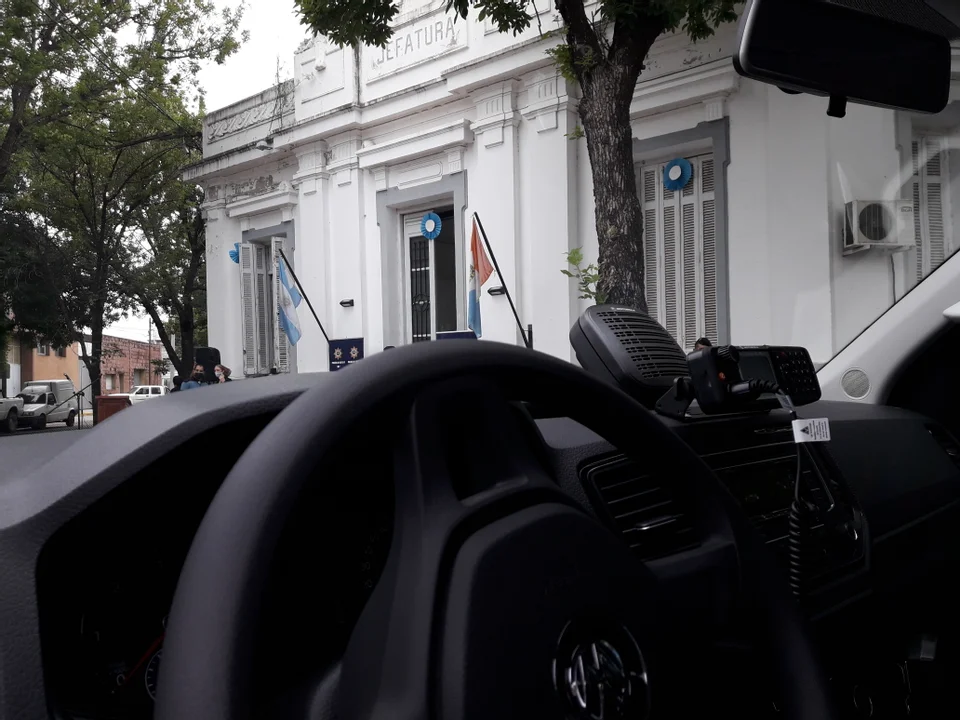 Cinco nuevos móviles policiales de última generación para la ciudad de Casilda. Foto: Gaspar Dalla Valle.