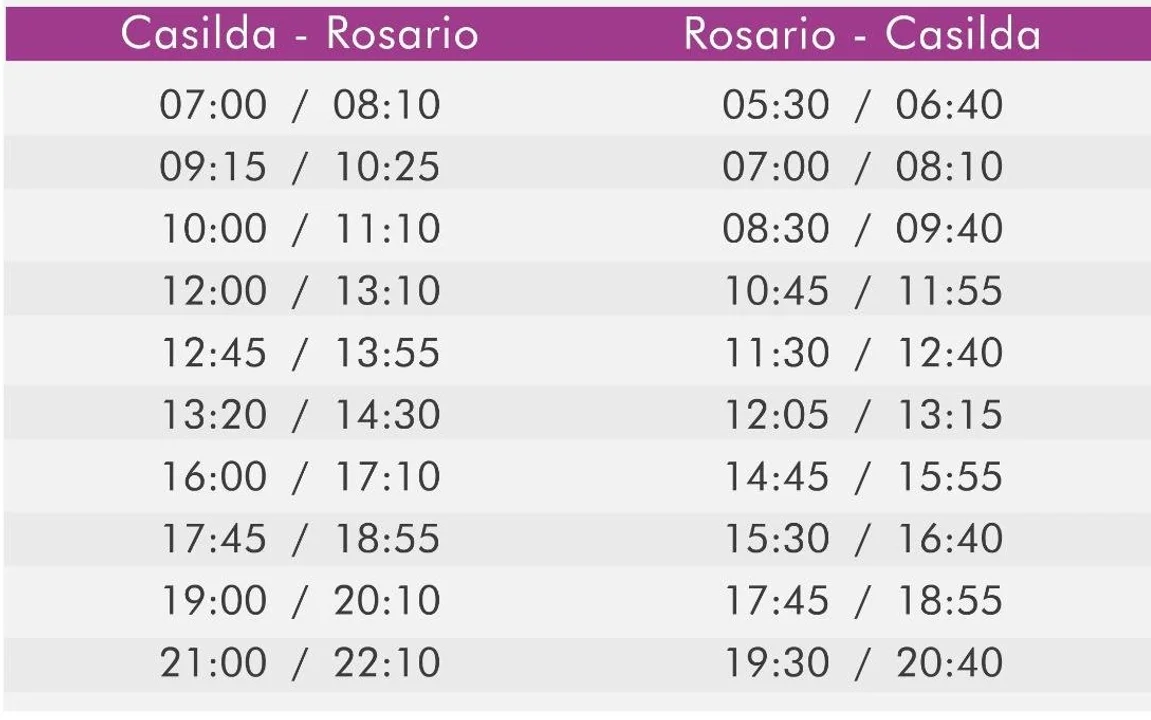 Subí que te llevan: desde este domingo vuelven a circular los colectivos