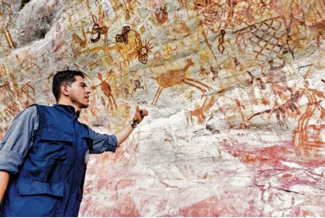 Descubren miles de pinturas rupestres en Colombia