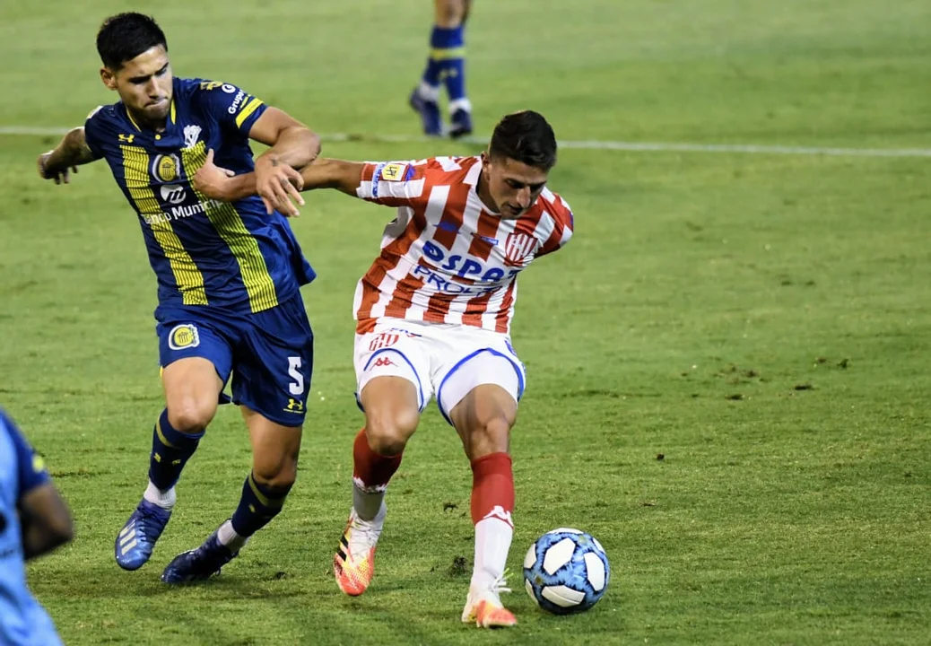 Central y Unión empataron un partido intenso en el Gigante