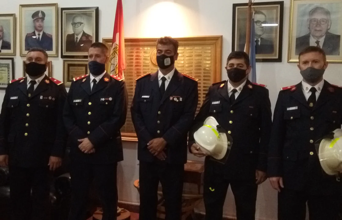 Cristian Sanabria asumió la jefatura del Cuerpo Activo de Bomberos de Casilda