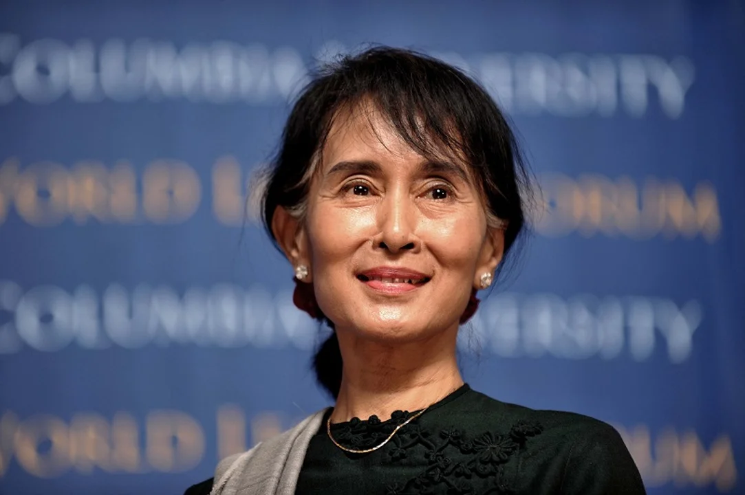 Suu Kyi, la jefa de Estado ha sido arrestada por el Ejército. (Télam)
