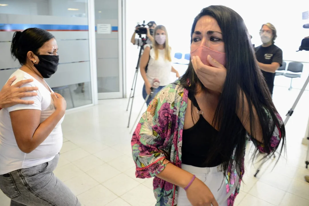 Dolor de la familia al conocerse el fallo.