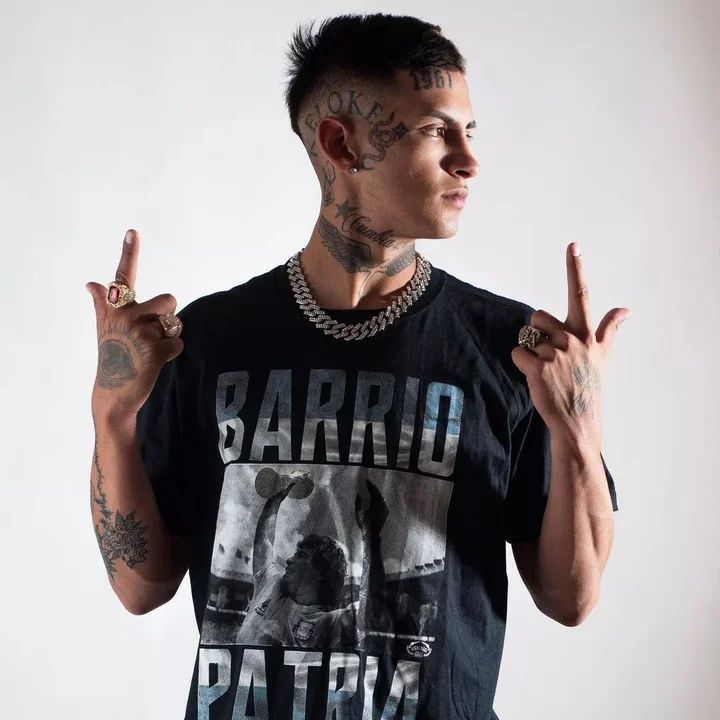 Quién és L-Gante, el músico que lidera el ranking argentino con la "CUMBIA 420"