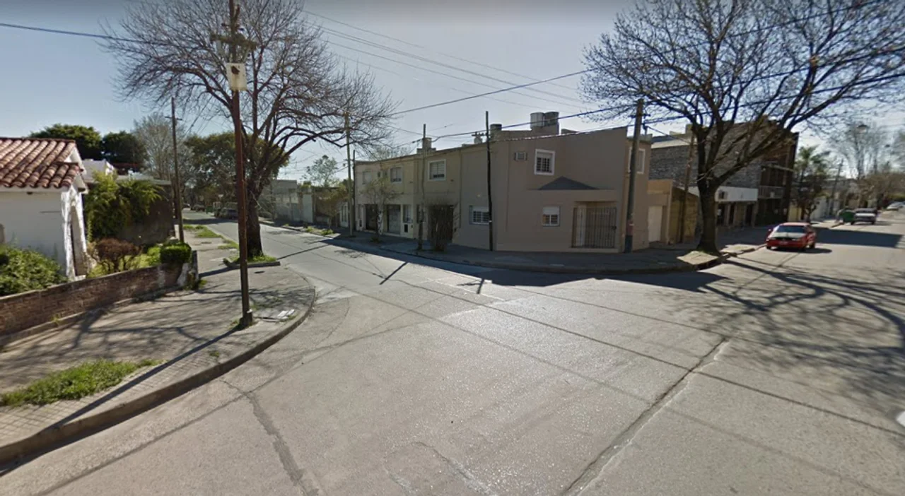 La zona del crímen. (Google Street View)