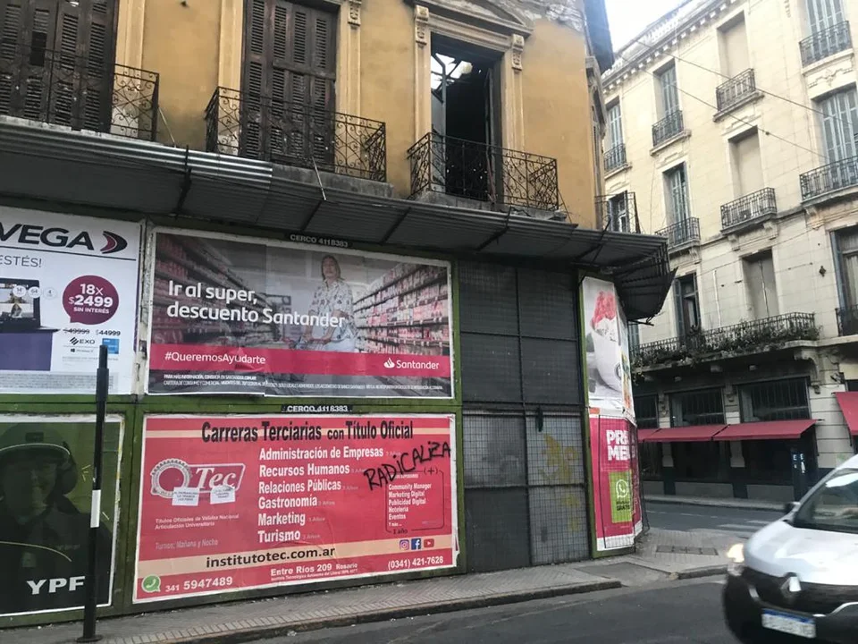Insisten por la inspección a una casa con riesgo de derrumbe en el microcentro