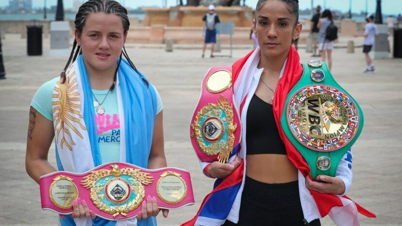 La pugilista villagalvense y la portorriqueña residente en EEUU, un choque que promete.