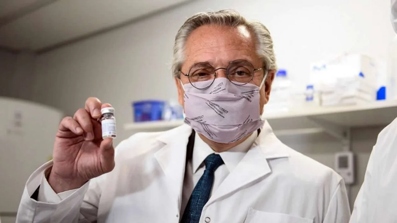 Alberto Fernández afirmó que a mitad de abril ingresaran más vacunas